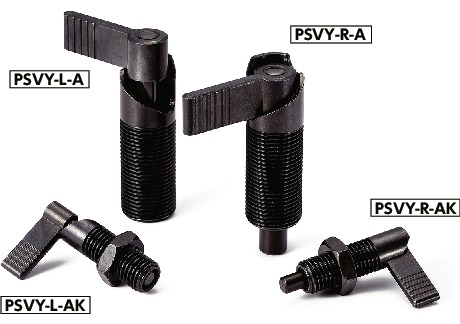 PSVY-A_インデックスプランジャ - レバータイプ - 180°回転制限