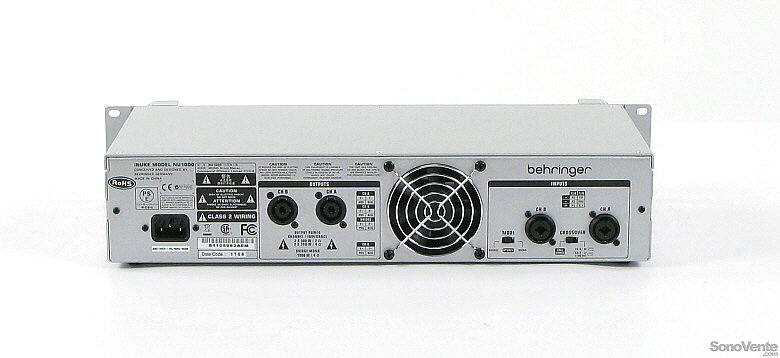 Behringer NU1000 iNUKE - Amplificateur sonorisation SonoVente.com
