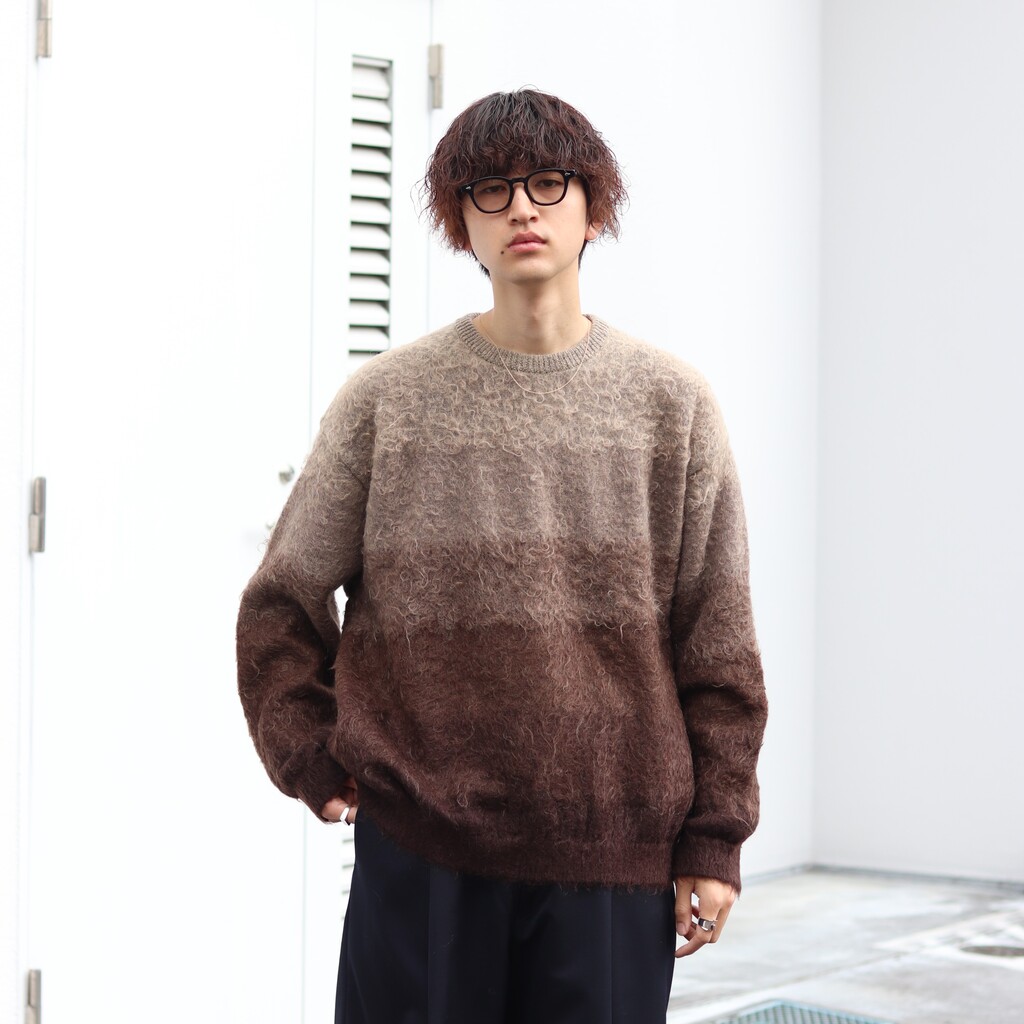 YOKE（ヨーク）】ブランドの名作モヘアニットをスペシャル別注カラーで