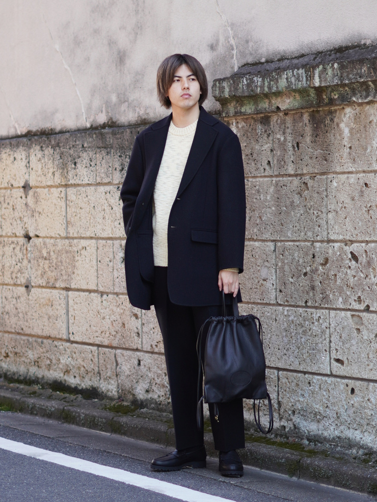 NICENESS】セットアップ、レザーバッグ入荷しました。 / スタッフ