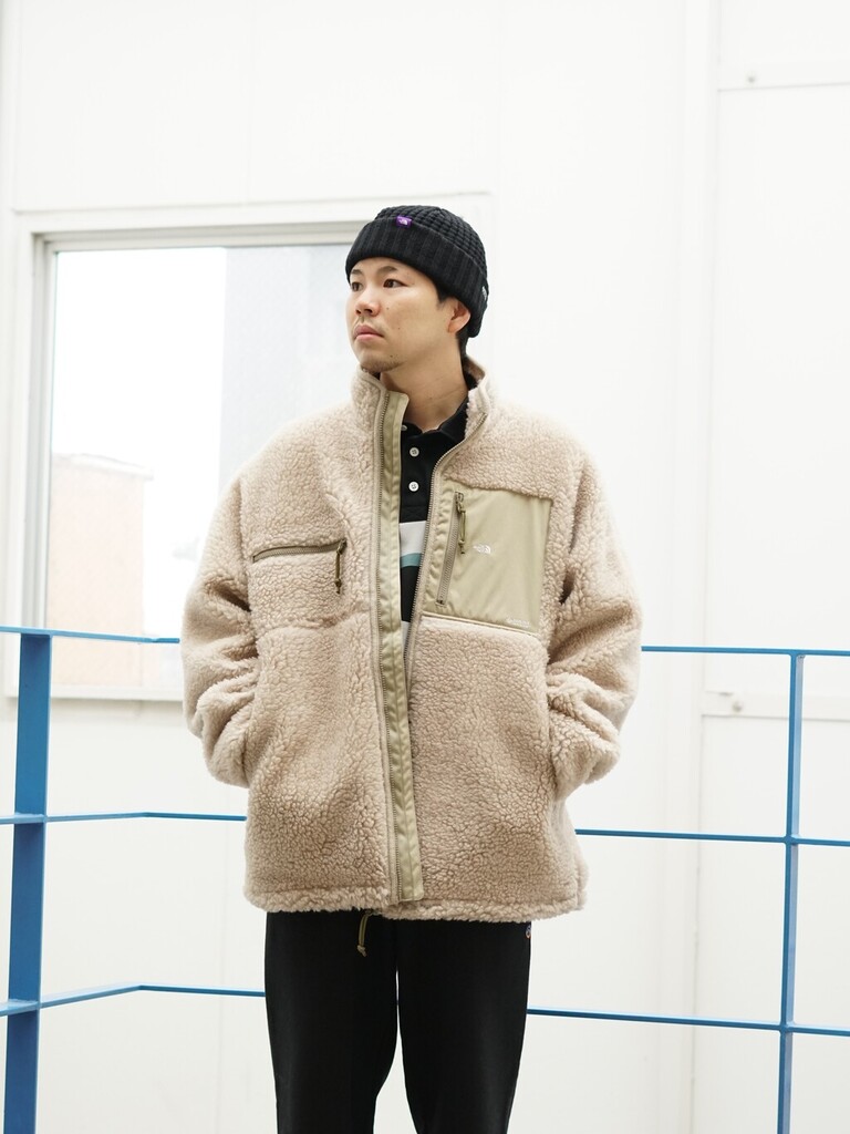 THE NORTH FACE PURPLE LABEL】ウールボアフリースシリーズ / スタッフ