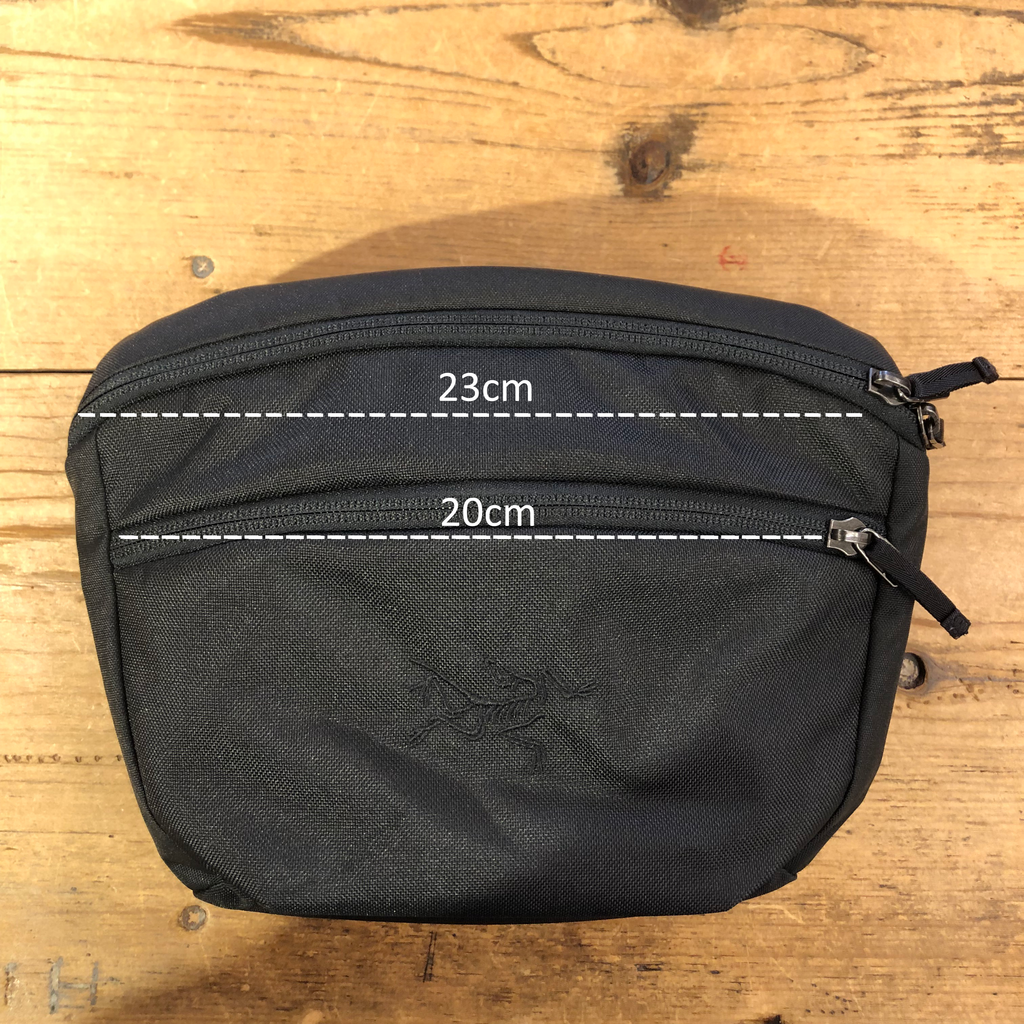 容量検証！ARC'TERYX（アークテリクス）Mantis 2 Waist Pack