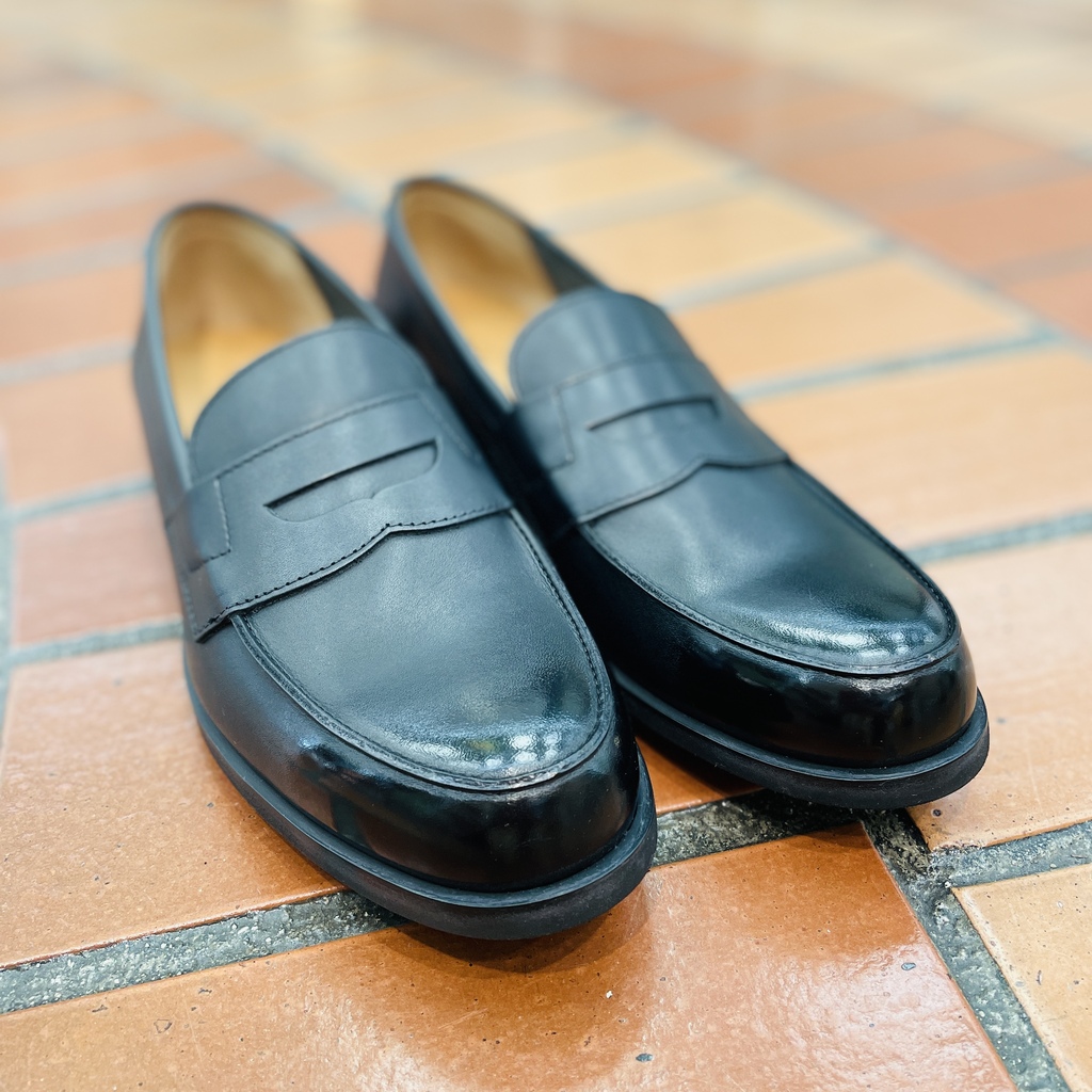 もんぶらんの【22DL ブラック】をハイシャインしてみた | 靴のリーガル