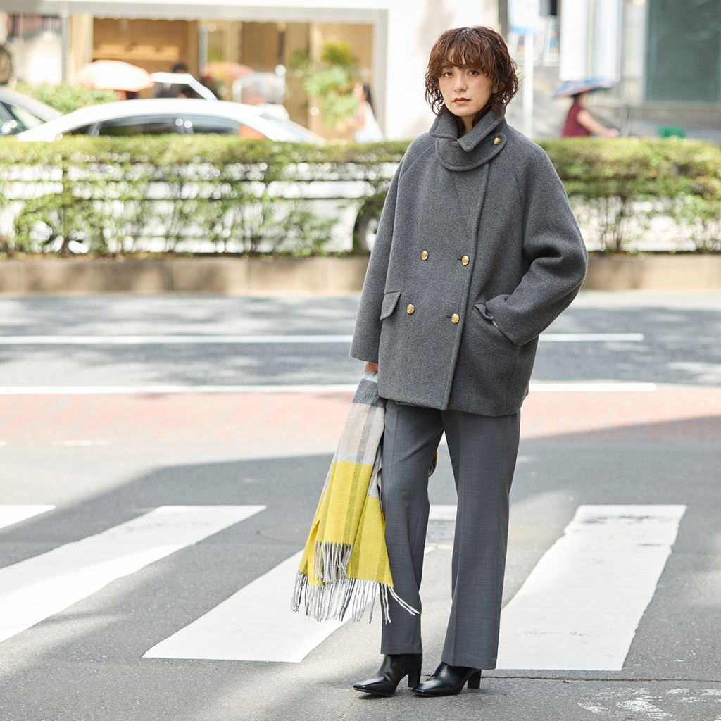 大人女性に向けた定番の一着】ラグランPコート - RIVE DROITE