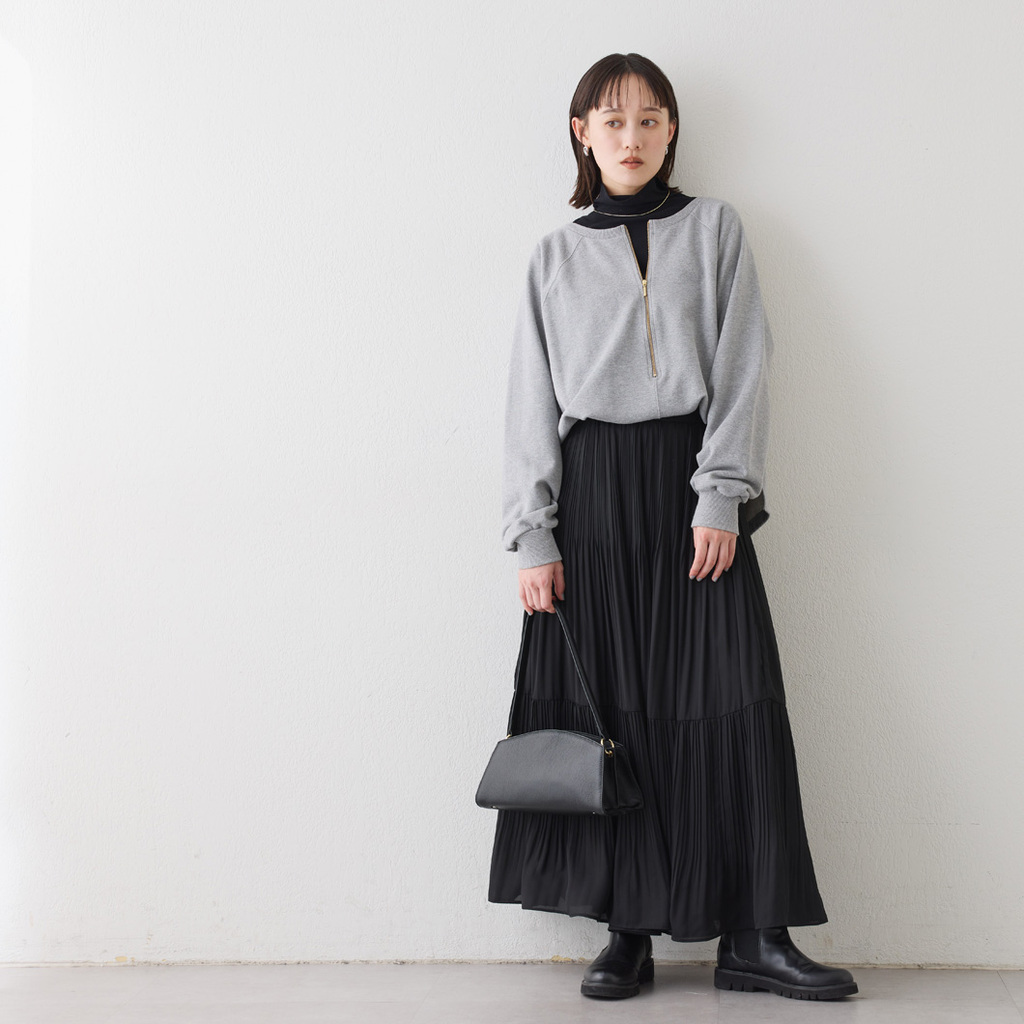 大人の万能スウェットに新色登場！】ハーフZIPスウェット - RIVE