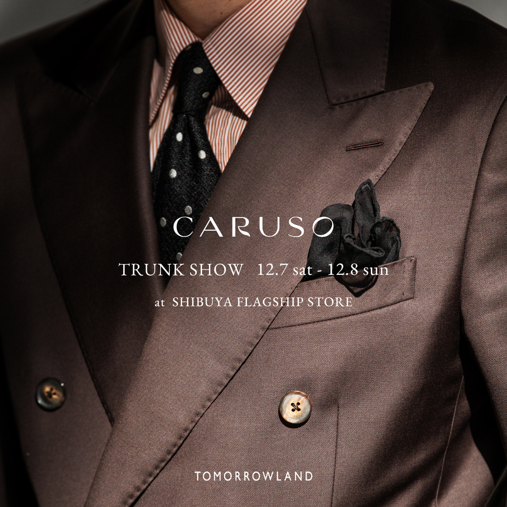 CARUSO ORDER at TOMORROWLAND | トゥモローランド 公式通販
