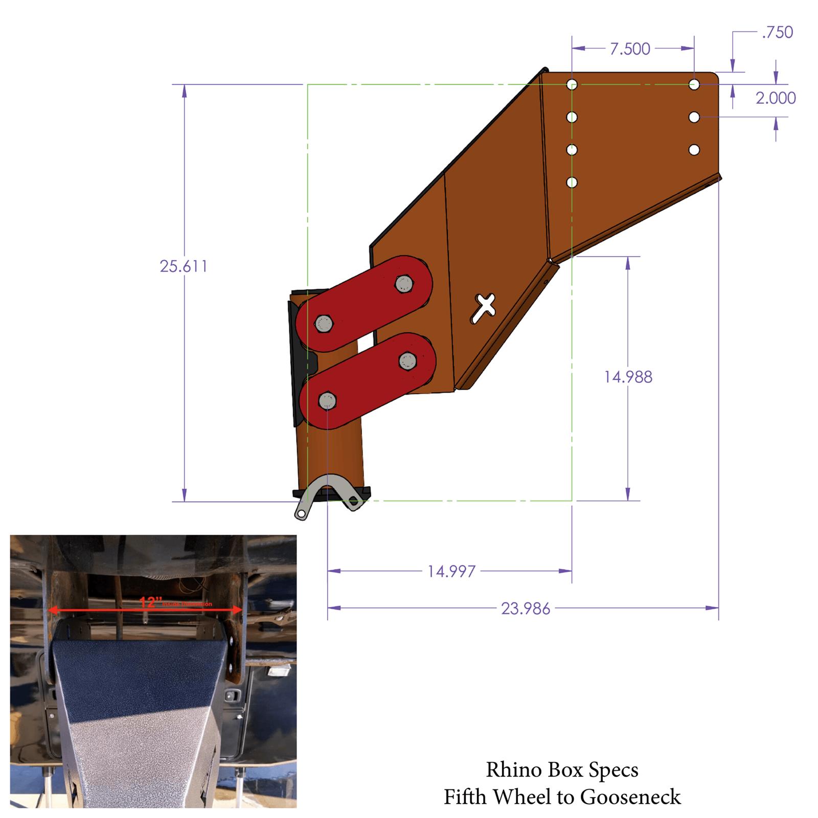 GEN-Y Hitch GH-8065AL Gen-Y Executive Fifth Wheel to Gooseneck