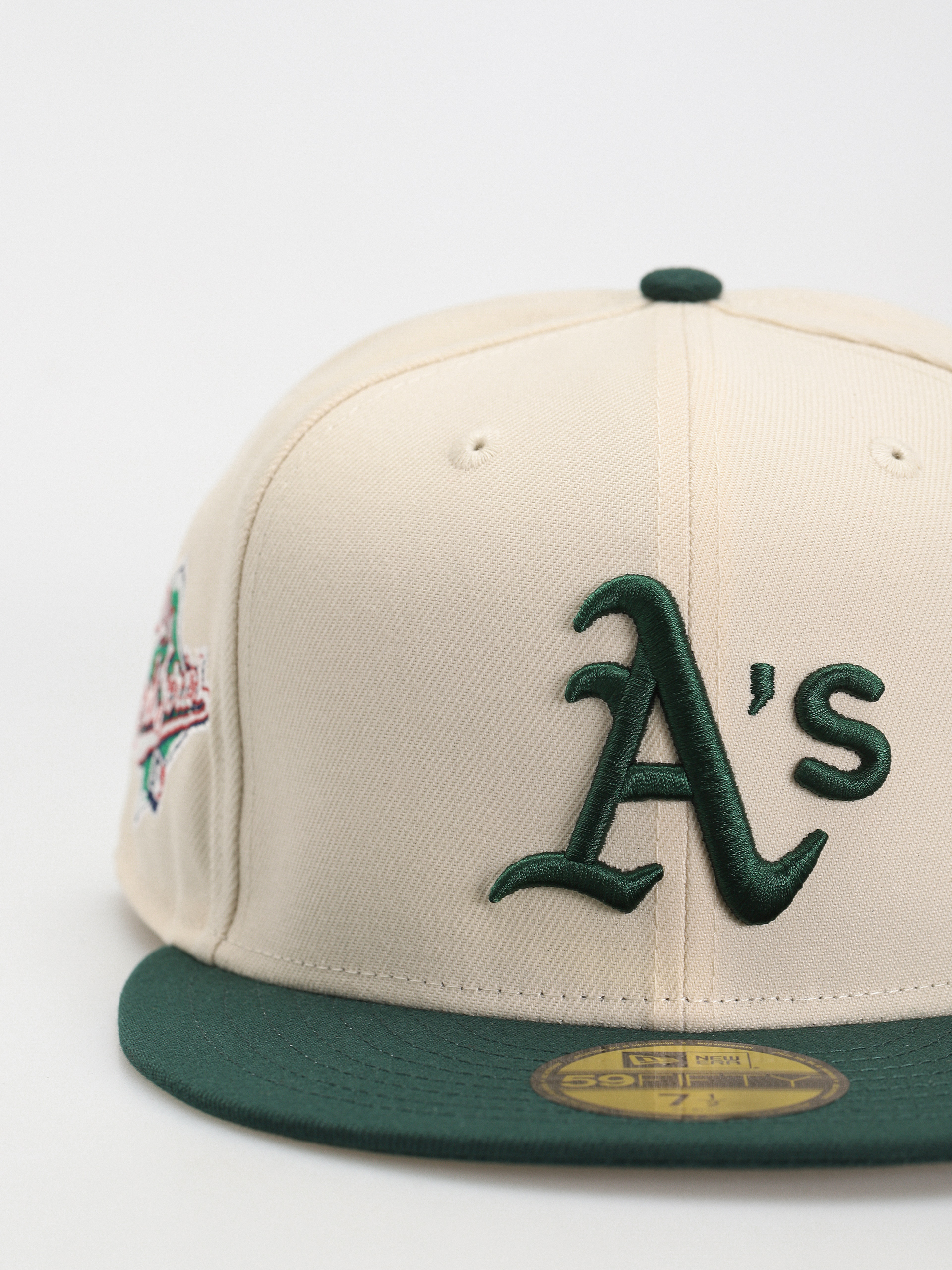 New Era Cap Team Colour 59Fifty Oakland Athletics - green (ivory