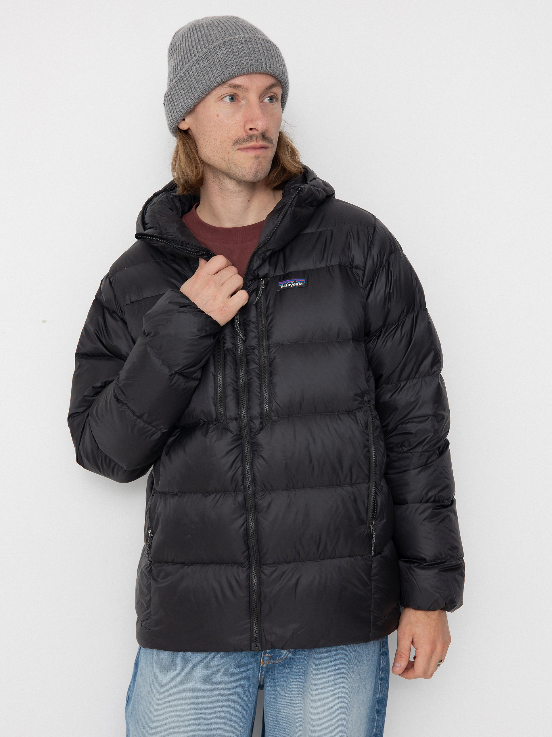 Patagonia Jacket Fitz Roy Down HD - black (black)