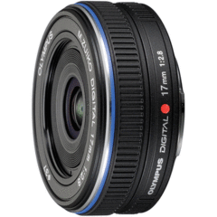 Olympus M. Zuiko Digital 17mm F2.8 (Black) - Canada and Cross