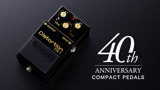 BOSS - 40th Anniversary Compact Pedals