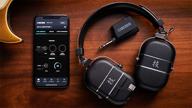 BOSS - WAZA-AIR | Wireless Personal Guitar Amplification System