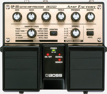 BOSS - GP-20 | Guitar Amp Processor 