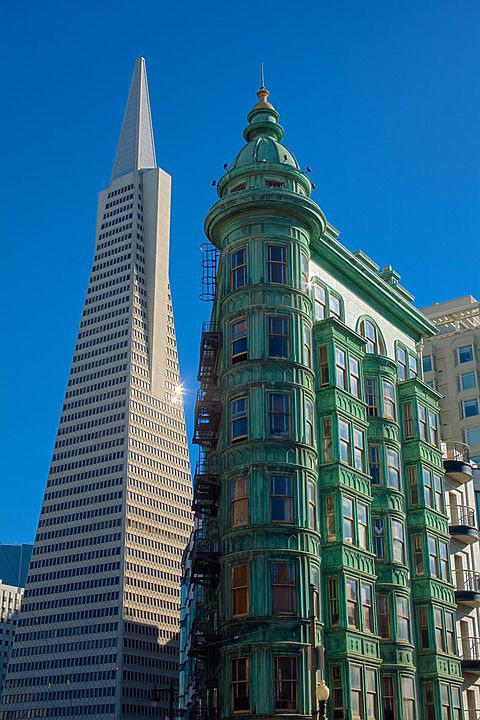 サンフランシスコのオベリスク「トランスアメリカピラミッド」 | く