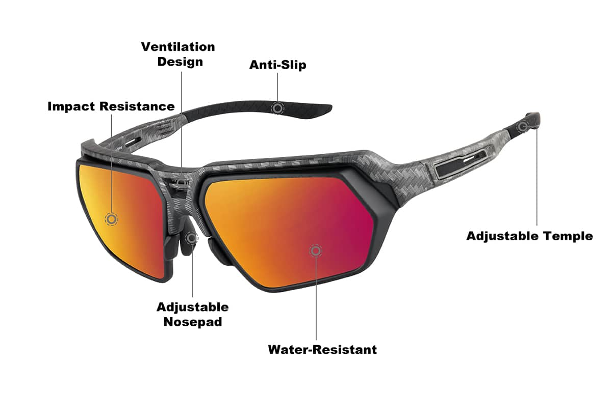 Black Zunnies - Wrap-Around Sunglasses #1010321 | Zenni Optical