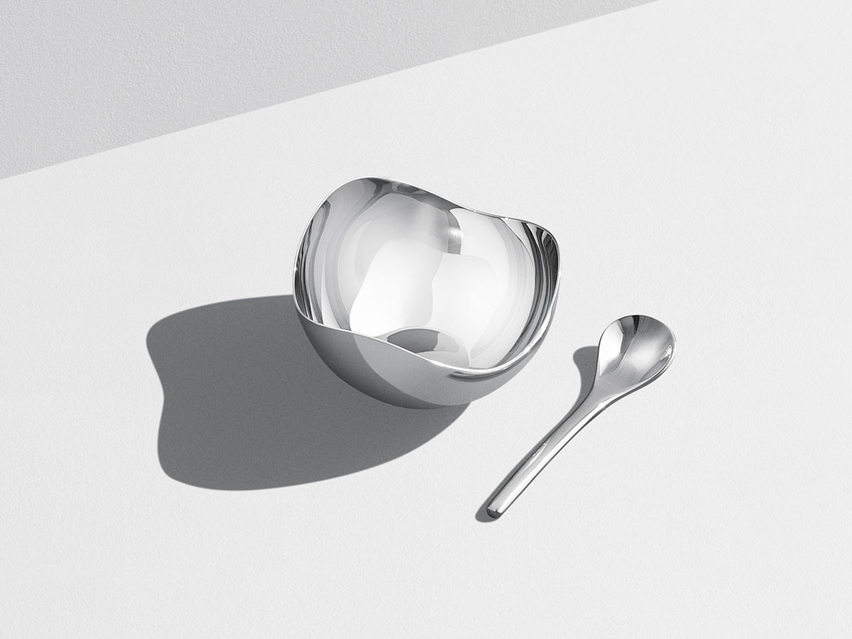 GEORG JENSEN BLOOM SALT CELLAR & SP / ジョージ ジェンセン ブルーム