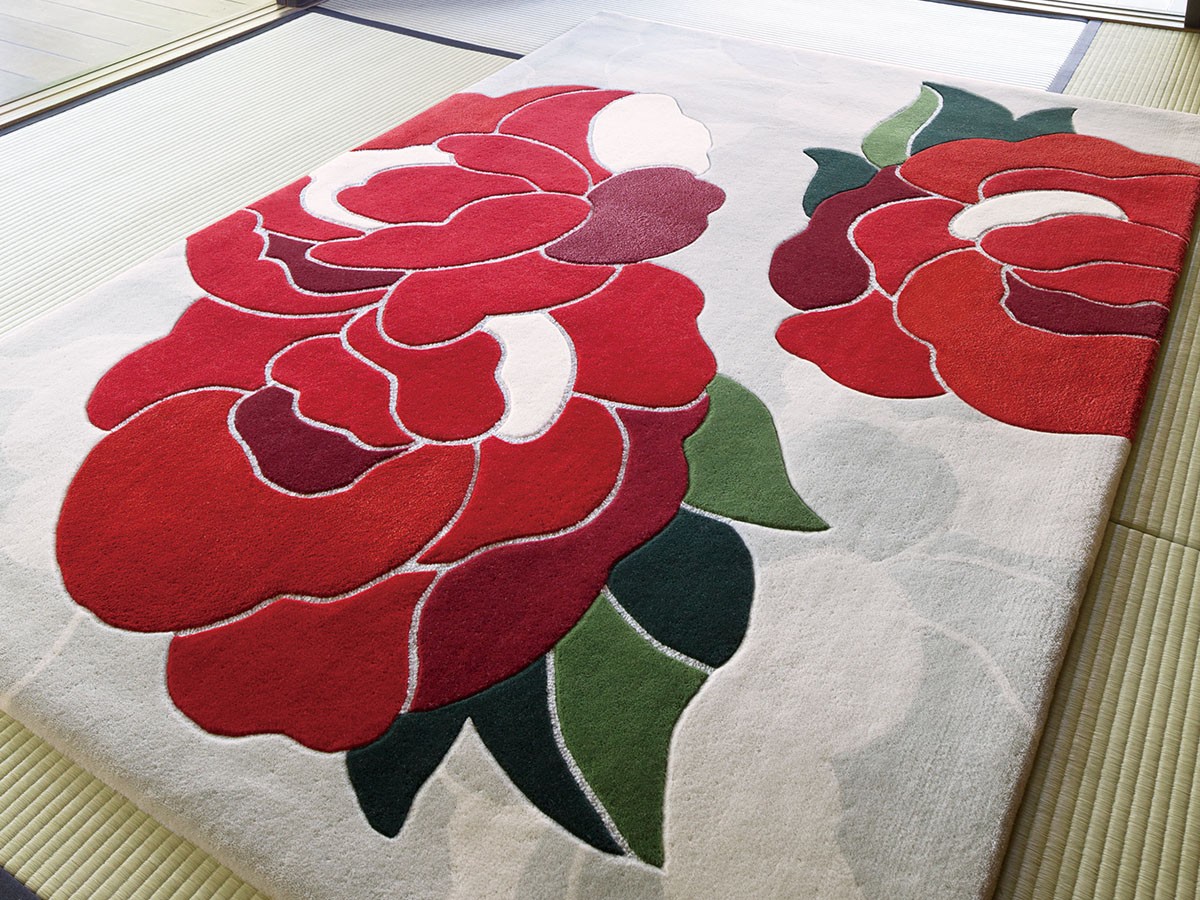 山形緞通 NEOCLASSIC LINE botan / やまがただんつう 新古典ライン