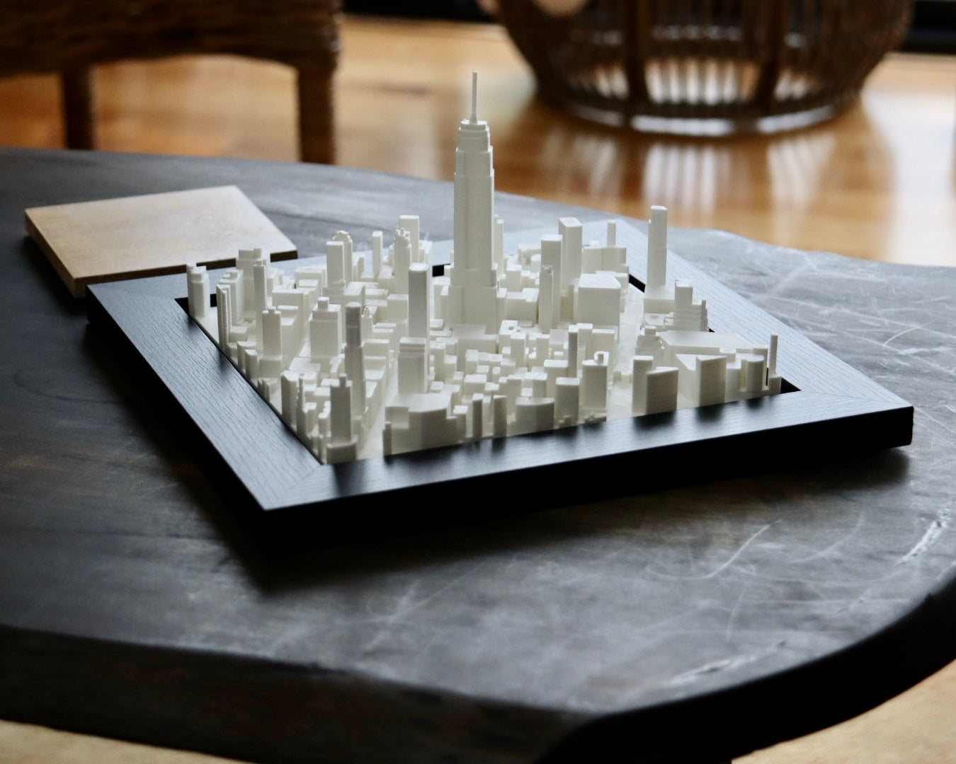 New York, Empire State 3D City Wall Art Travel Print | urbanFRAMES