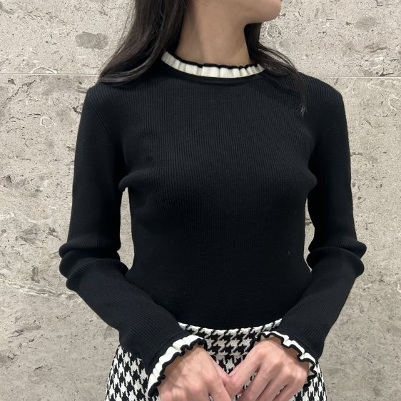 先週の人気アイテム＜フラップポケットツイードワンピース＞の