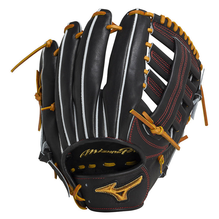 中古/定価6万】ミズノプロ 外野手 西川型グラブ 黒ブロンド 中古/定価6