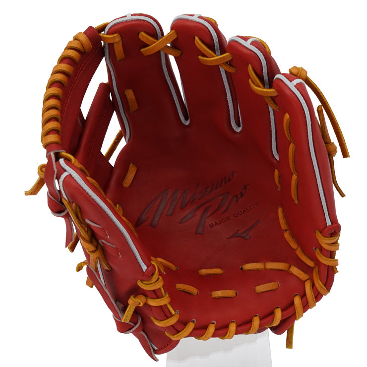 Mizuno Pro Classic 赤 硬式レザーグローブ内野用 右投げ