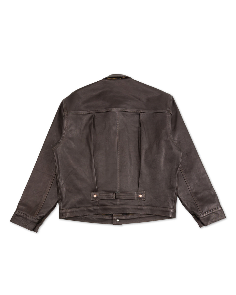 The Real McCoy's Type I Leather Jacket - Black – Standard & Strange
