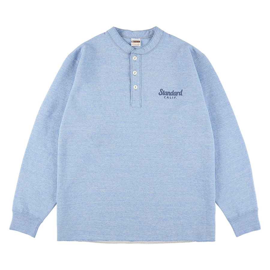 SD 88/12 Diner Logo Henley Sweat : STANDARD CALIFORNIA OFFICIAL