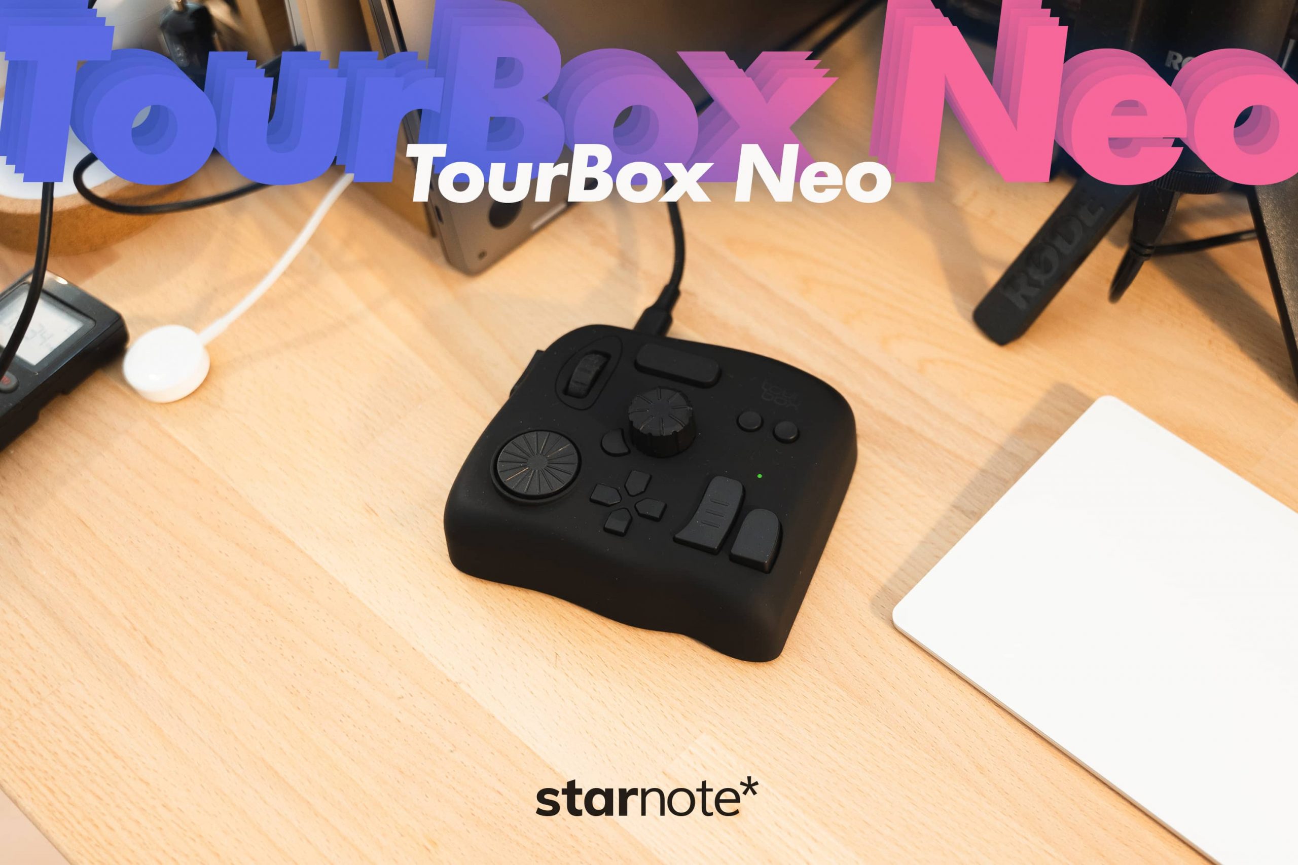 TourBox Neo｜写真編集を効率化する左手デバイスを使ってみた [PR