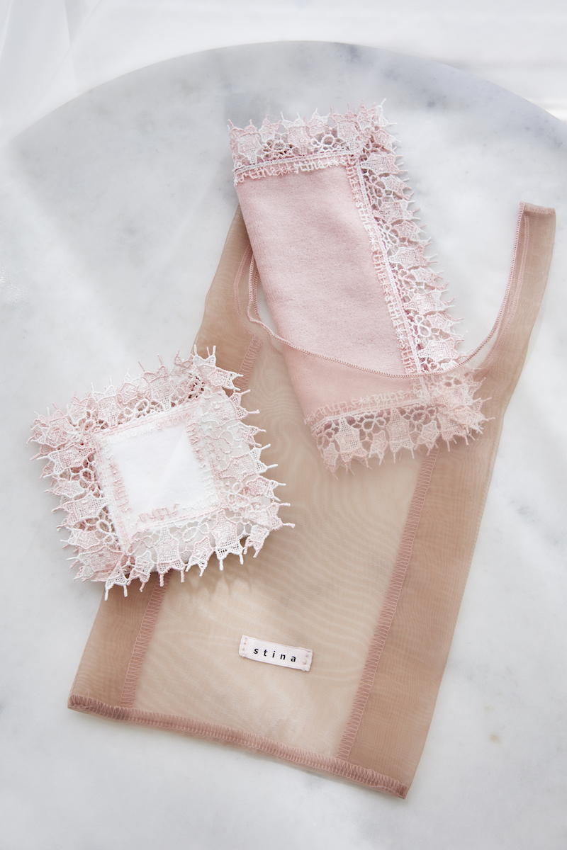stina / leotard handkerchief mini / white
