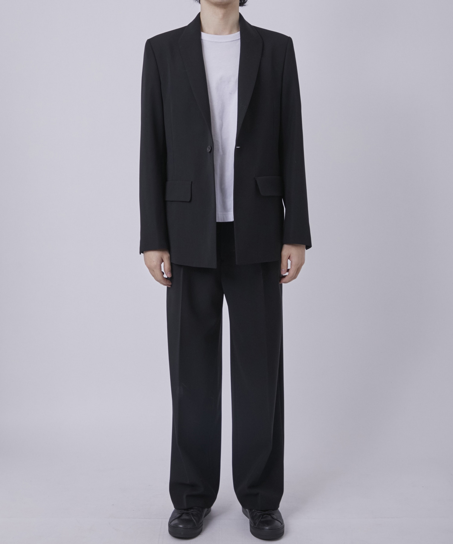 MODIFIED SHAWL COLLAR JACKET | IRENISA