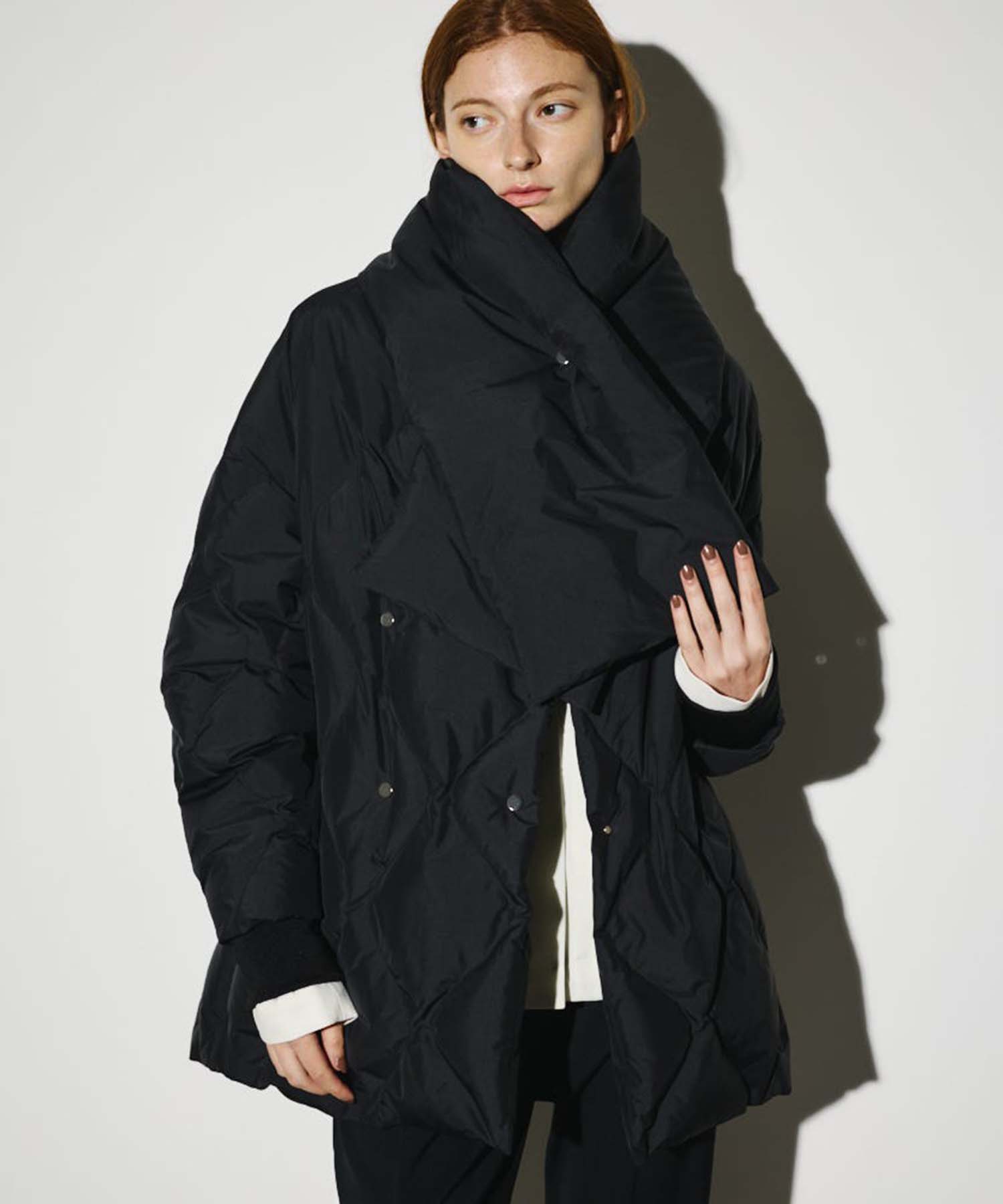 Double breasted stole down CT(FREE BLACK): RIM.ARK: WOMENS