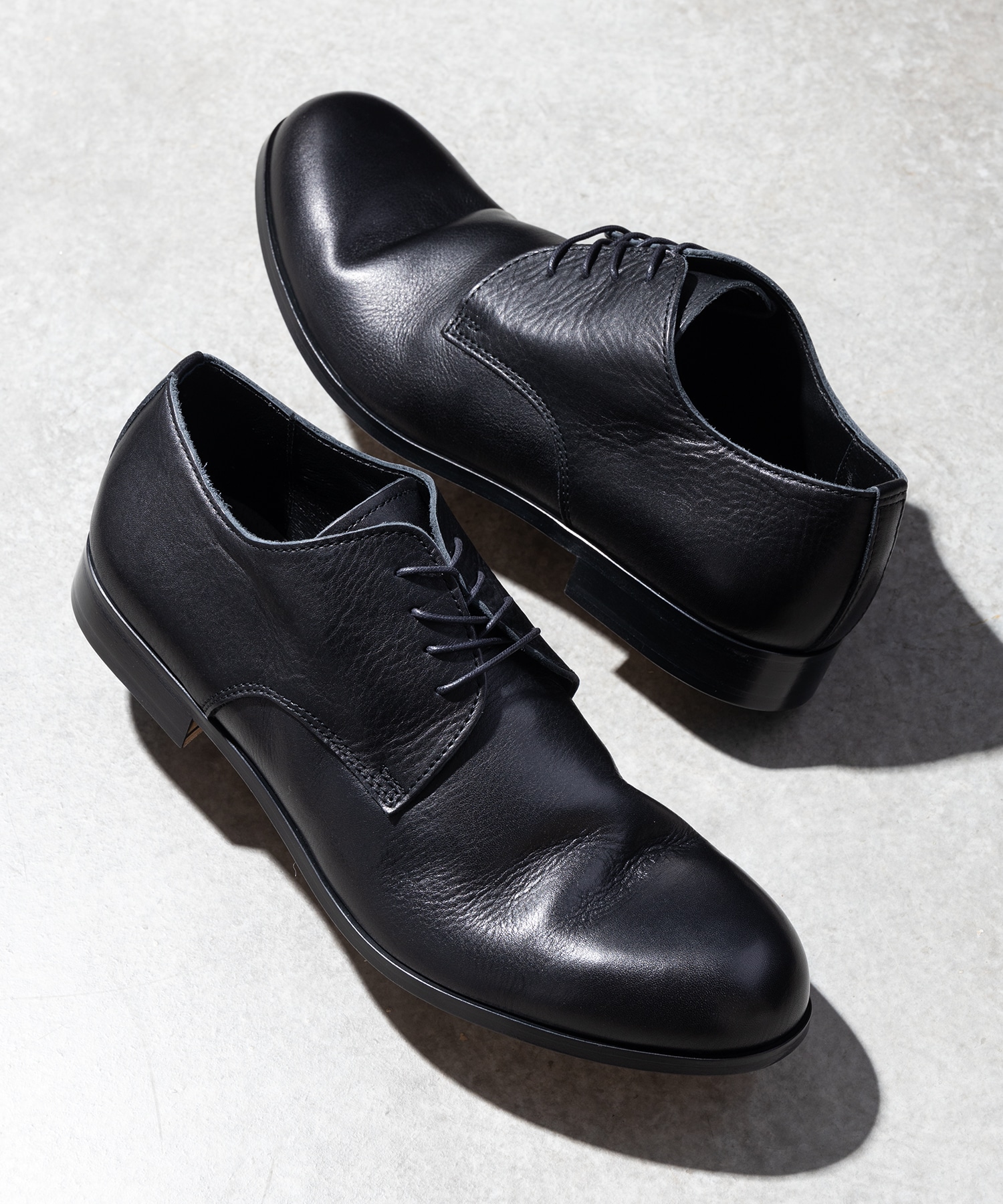DERBY PLAIN TOE SHOES | PADRONE