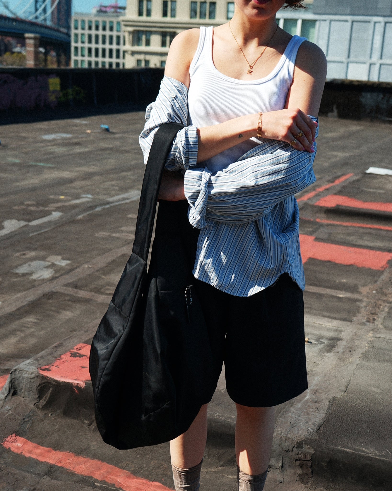 404 Padding Crossbody Bag - Black – studiolab404.com