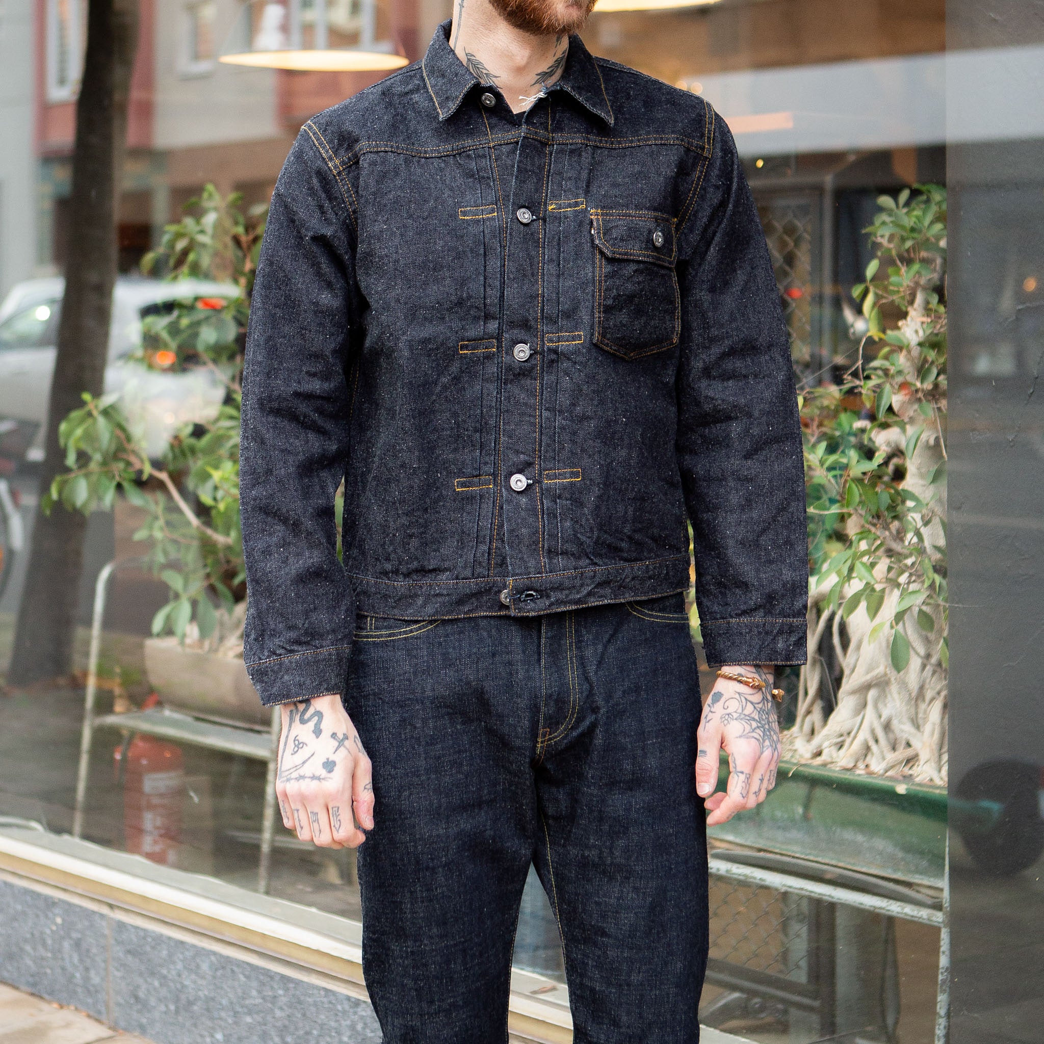 samurai | s0551xx denim jacket 1st type - indigo – stuf|f-official