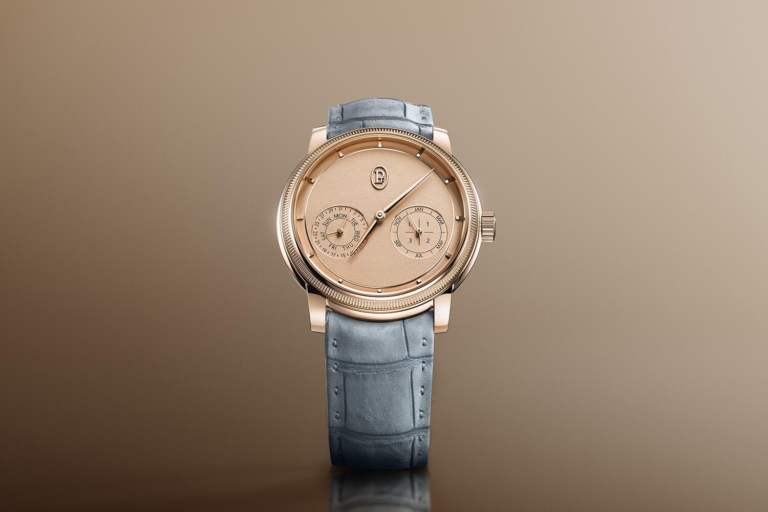 抑揚豊かなダイヤルに見とれる。パルミジャーニ・フルリエの新作は確か