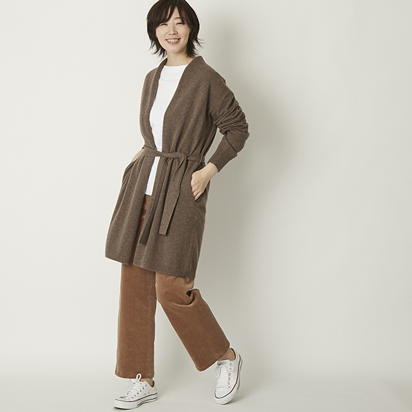 DRESS HERSELF/カシミヤカーディガン -お値段以上で満足度100％、幻の