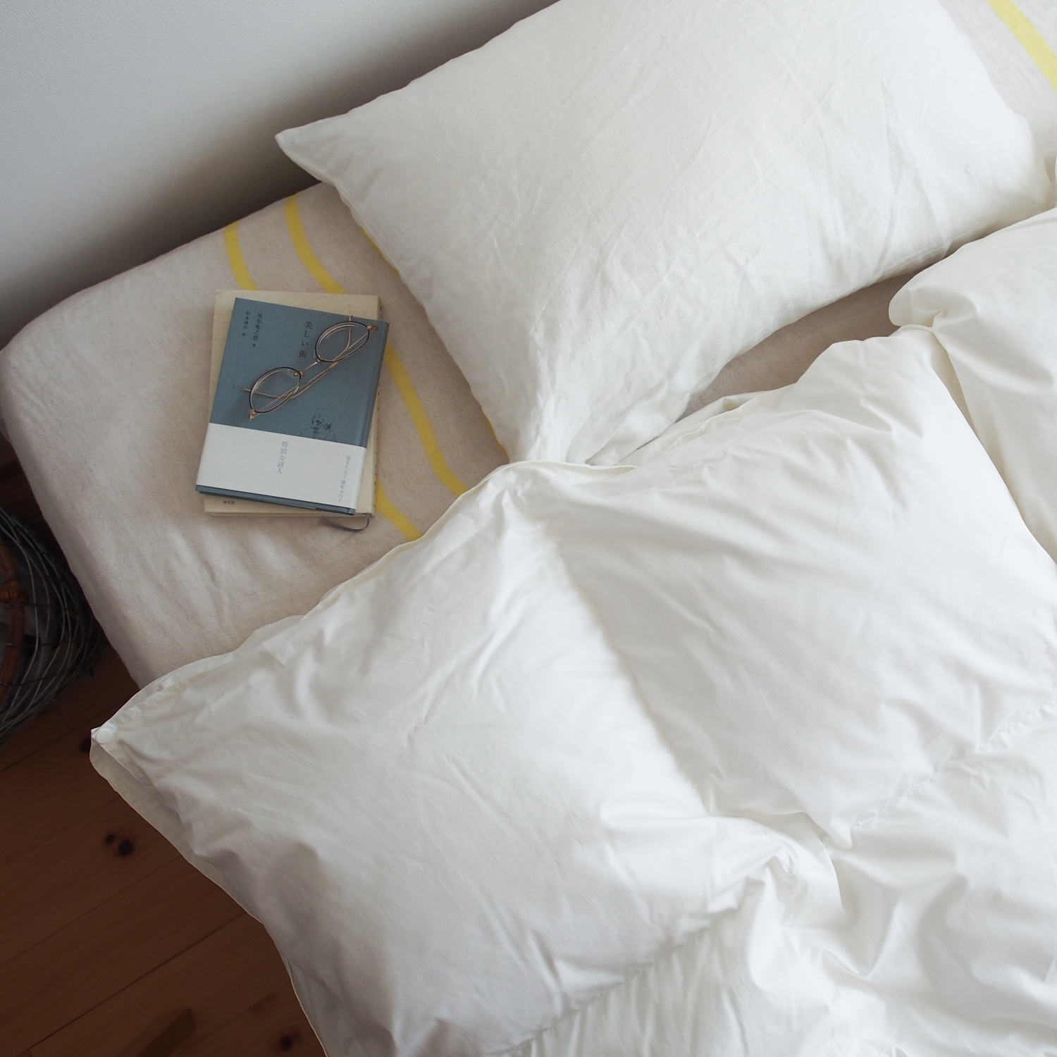 二枚合わせ羽毛掛けふとん ダブル -単品でも2枚合わせでも使えるから