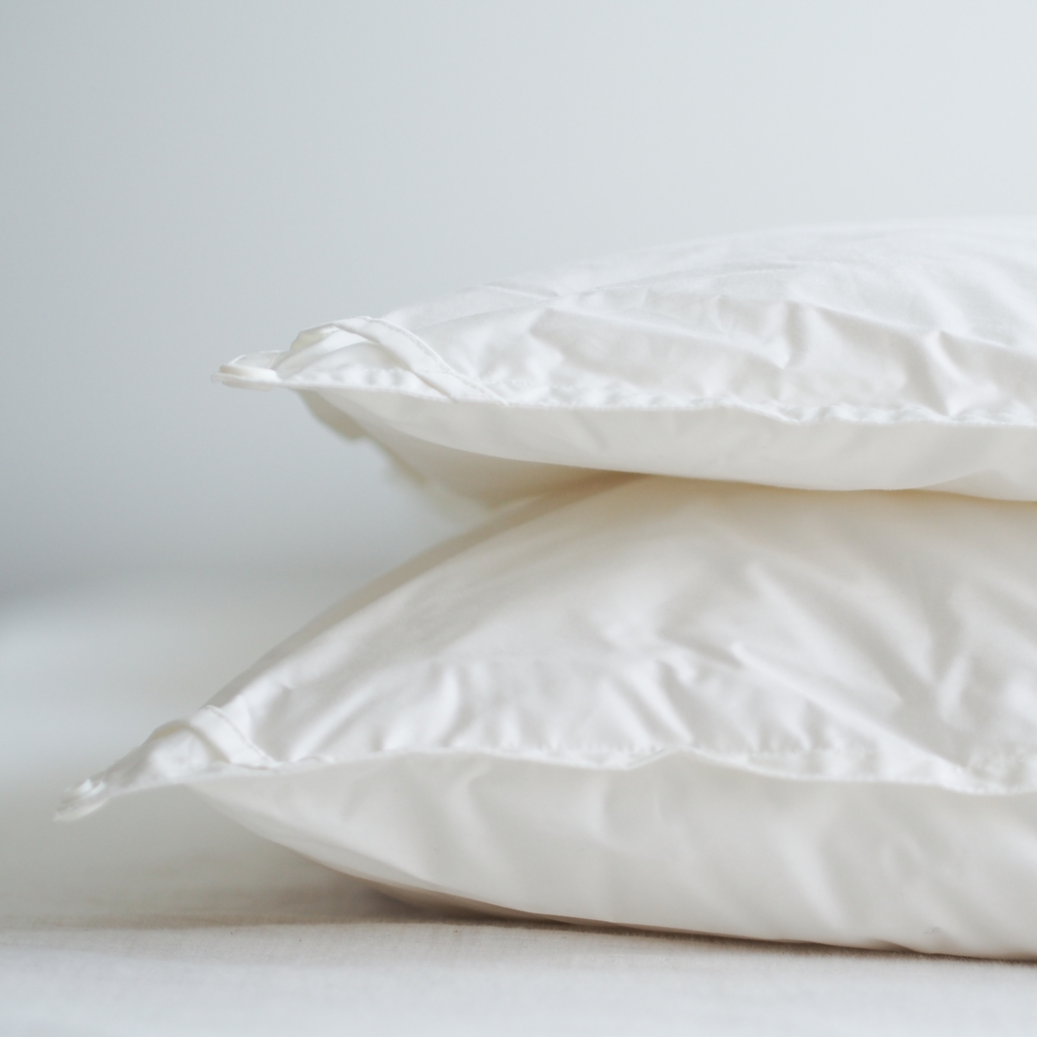 二枚合わせ羽毛掛けふとん ダブル -単品でも2枚合わせでも使えるから