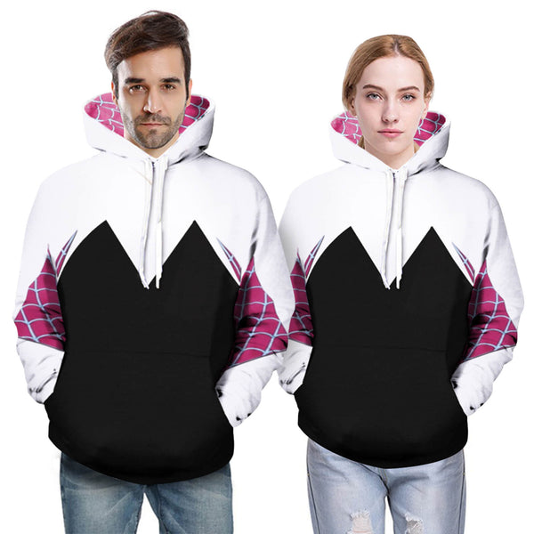 Adult Gwen Hoodie Unisex Long Sleeve Zip-up Pullover Plus Size