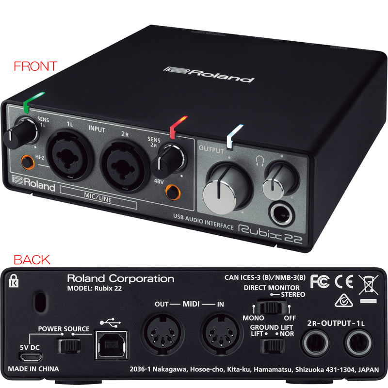 ROLAND RUBIX22 ローランド | サンフォニックス