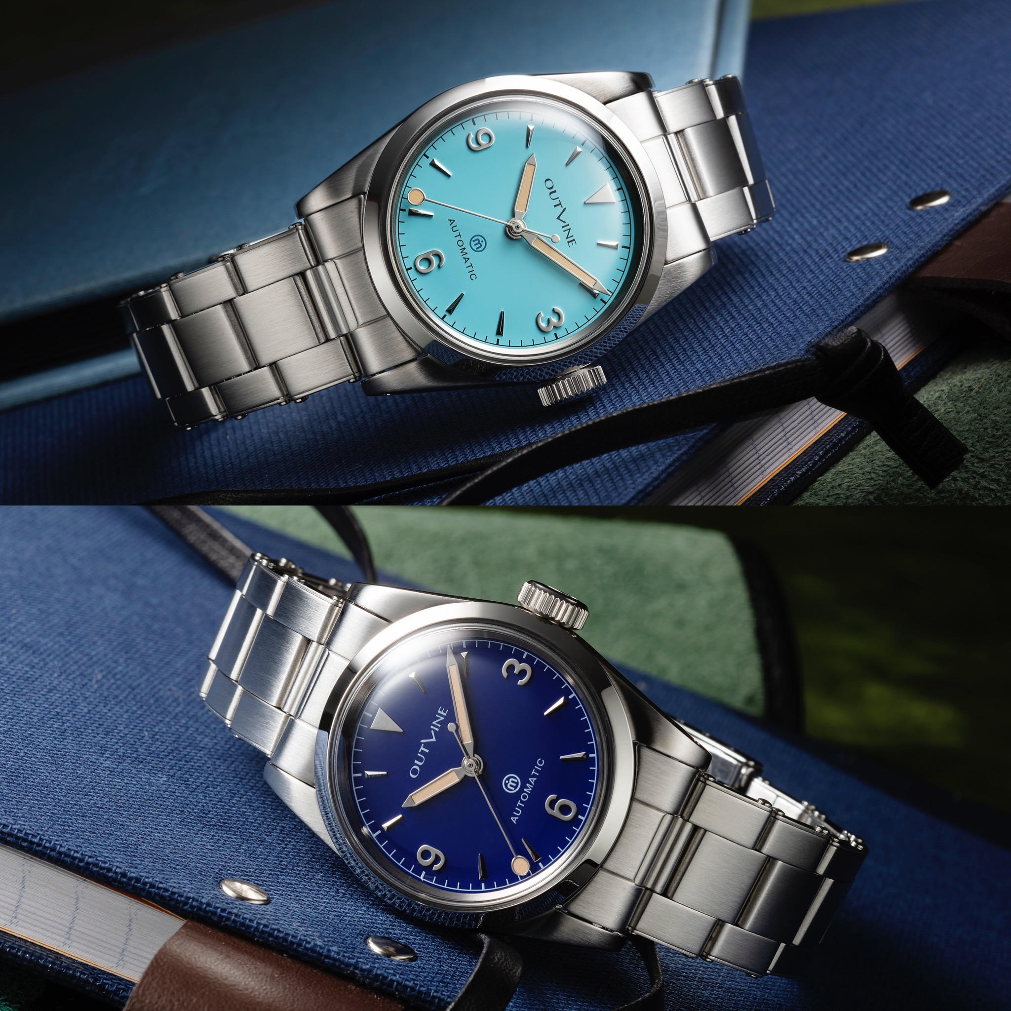 アウトライン×チックタック】 コラボ企画第2弾は、ブルー系の超人気