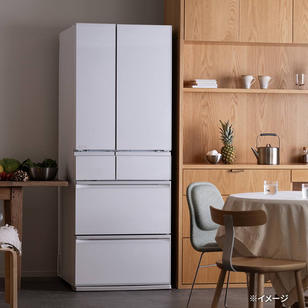 MITSUBISHI MITSUBISHI 540L 6ドア冷蔵庫 野菜室真ん中タイプ MR-MZ54M