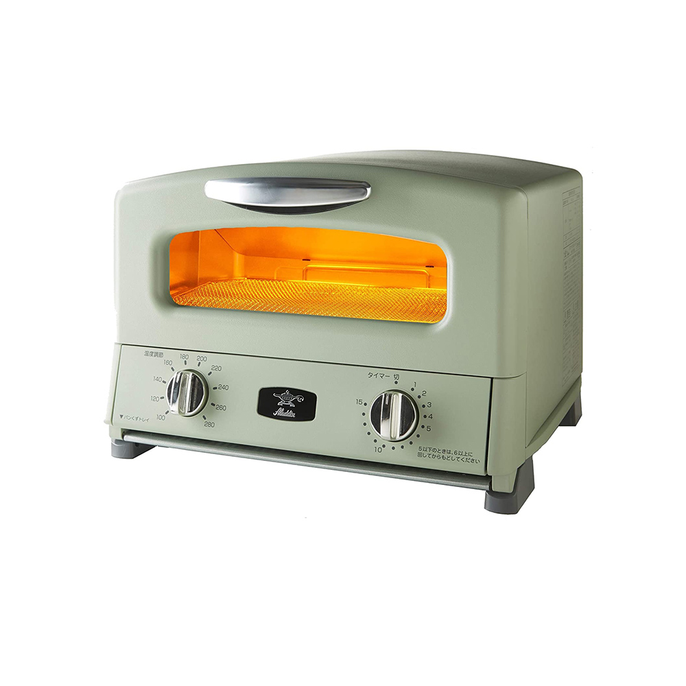 Aladdin Aladdin グラファイトトースター AET-GS13C-G グリーン