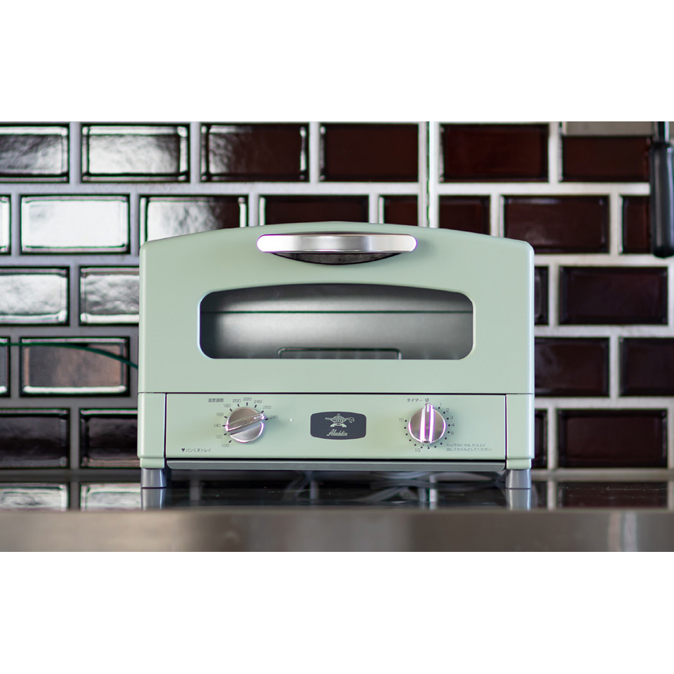Aladdin Aladdin グラファイトトースター AET-GS13C-G グリーン