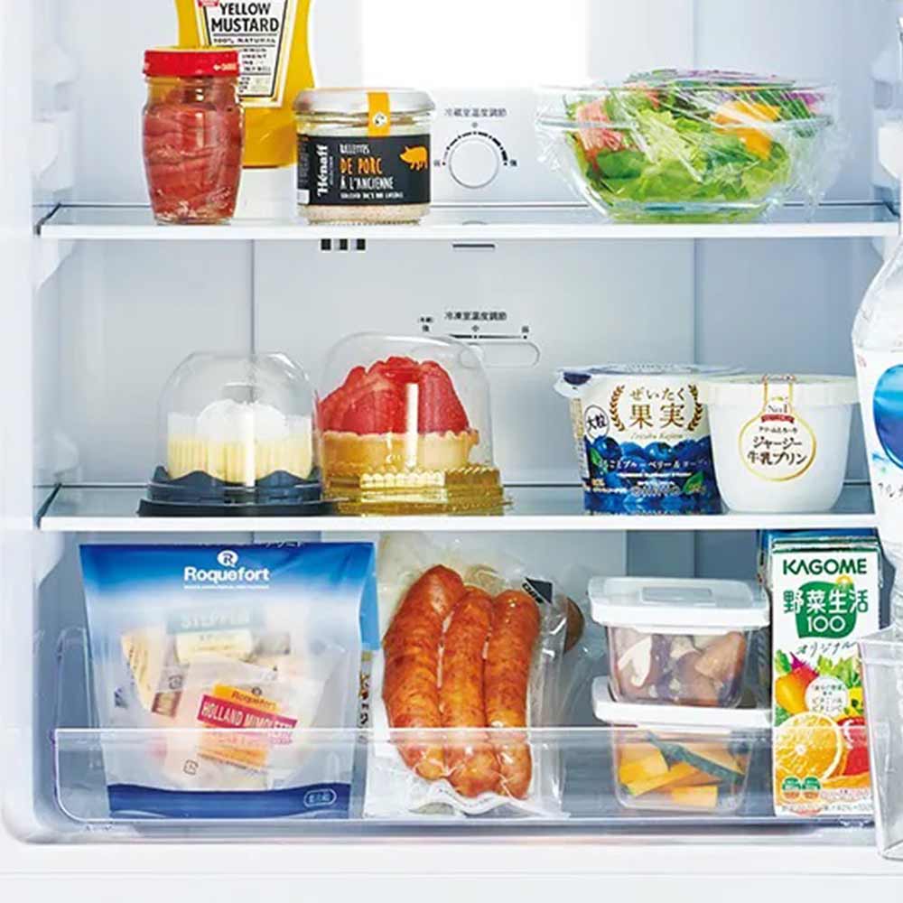 Haier Haier 140L 2ドア 冷凍冷蔵庫 JR-NF140P-W ホワイト (右開き