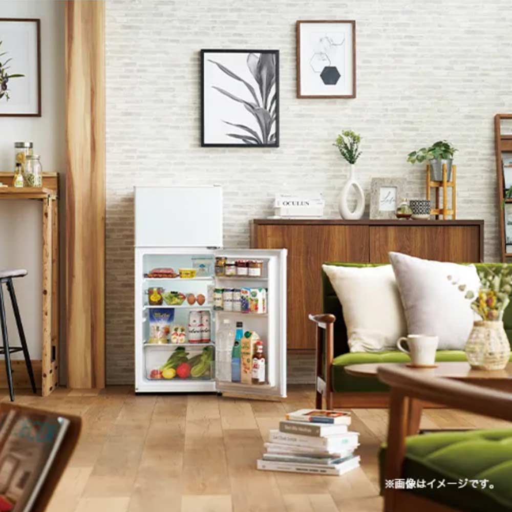 Haier Haier 120L 2ドア 冷凍冷蔵庫 JR-12A-W ホワイト (右開き