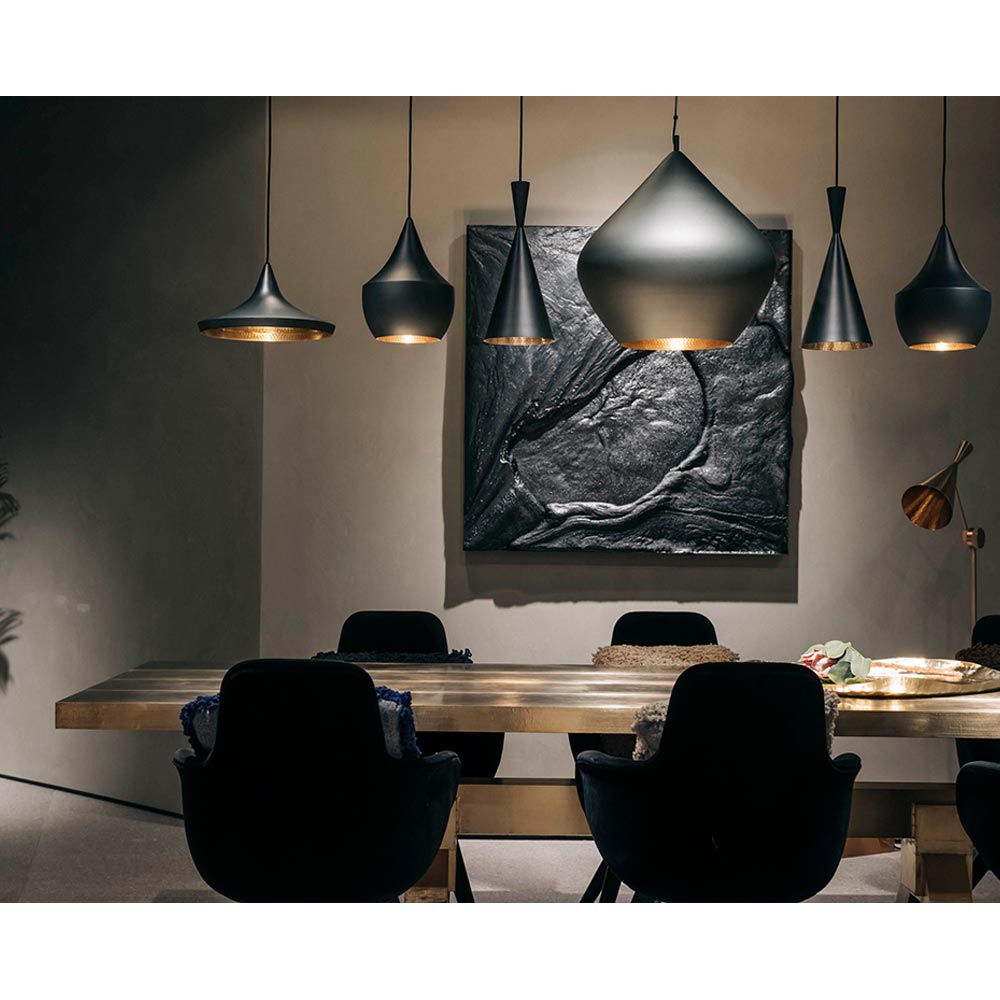 Tom Dixon. Tom Dixon. BEAT FAT PENDANT LED BLACK / トム