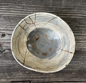 骨董水妖｜李朝刷毛目茶碗