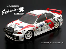 01スーパーボディ ：ミツビシ・ランサーエボリューションIIl(ラリーVer