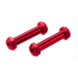 OVERDOSE トリプルリンクステアリングワイパー レッド トリプルリンク